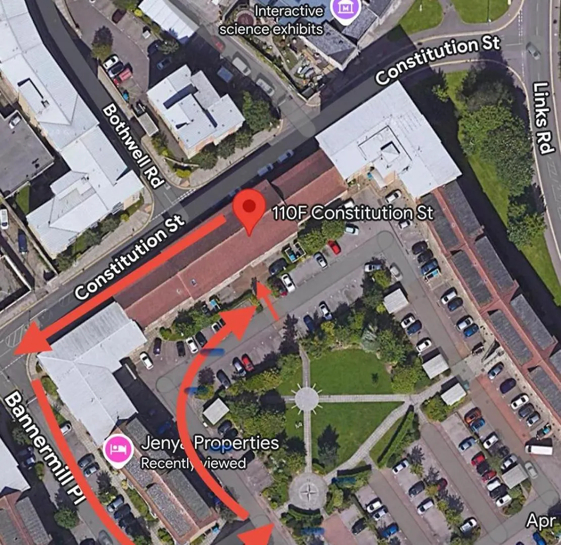 Comfortable, Self Contained 2 Double Beds Town Apartment Near Pittodrie Stadium Aberdeen